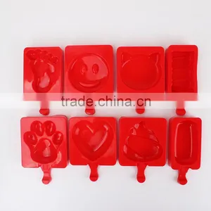 Silicone Popsicle Mold Colorful Silicone Popsicle Mold thumbnail-2