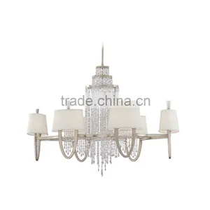 JANSOUL 2016 Most Popular Drop Modern Wider Chandelier Indoor Lighting Crystal Custom Made Pendants thumbnail-4