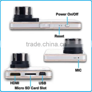8.98mm Ultra Slim 1080p HD DVR Camera Camcorder Video HDMI G-sensor Dash Cam 2.7" Car Recorder thumbnail-5