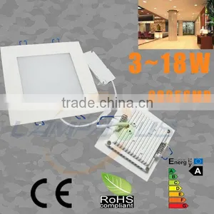 Best Selling Products 2014 Warm White Home Led Lighting, 6w Led Down Light, Dimmable Square Led Panel Light Ceiling thumbnail-1