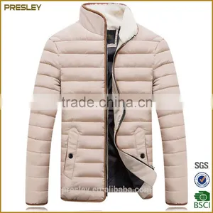 High Quality Winter Weatherproof Men's Puffer Jacket Neck With Fleece thumbnail-2
