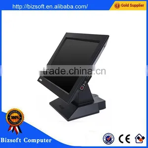 Bizsoft Cheap Pirce DZEE DZ-A518T 15'' Restaurant Pos/Gas Station POS System thumbnail-1