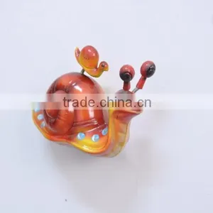 4 Inch Plastic Cute Mother and Child Snail Animals Fridge Magnetic, Customized Logo Promotional Gift thumbnail-2