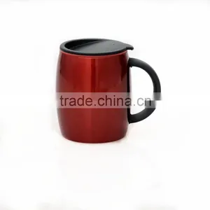Attractive Promotion BPA Free Colorful Coating Travel Coffe Mug thumbnail-1