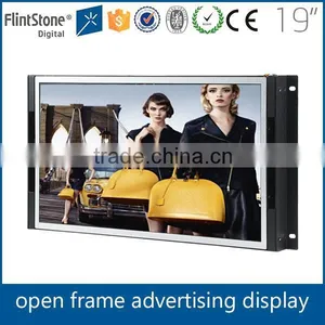 Flintstone 19 Inch Frame Free Advertising Player, Without Frame Digital ad Video Monitor, Openframe Advertising Kiosk Display thumbnail-1