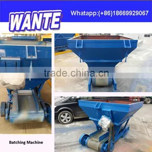 WANTE MACHINERY PLD Concrete Batching Machine/mobile Block Machine/concrete Mixing Plant thumbnail-2