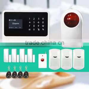 Multi-language Wireless Alarm System Work With Smart Socket for Smart Function & Gsm Home Alarm System Smart Home Wifi Alarms thumbnail-1
