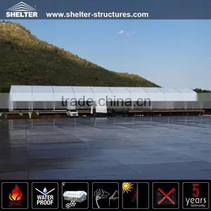 10x20 Wind Resistant Arch Tent for Car Parking thumbnail-1