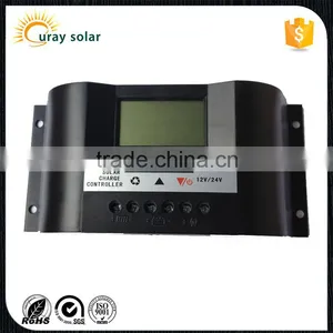20A 12V/24V PWM Overload Protection Solar Charge Controller With LCD Instruction thumbnail-1