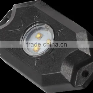 Newest Best 9w Led Rock Light RGB Truck Light 6000k Offroad Led Road Light for UTV thumbnail-1