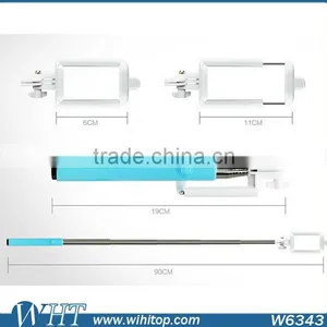 Wholesale Folding Wire Portable Selfie Stick for Smartphone thumbnail-5