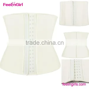 Wholesale 9 Steel Bone Slimming Sexy 100% Latex Cincher Women Waist Trainer Most Popular thumbnail-1