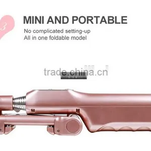 2016 New Design Power Bank Mini Monopod Selfie Stick With Flash Light and Mirror thumbnail-1