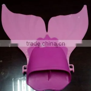 Kids Mermaid Swimming Fins Monofins and Mermaid Tail Trainning Monofin thumbnail-3