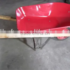 HRF Plastic Tray Wooden Handle Wheelbarrow WH6600S thumbnail-5