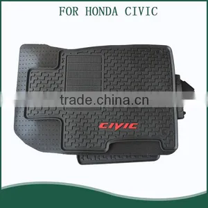 Car Boot Liner Custom Fit Floor Mats Specially for Honda Civic 2014 thumbnail-1