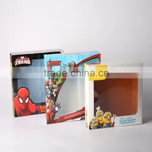 Custom Printed Foldable Corrugated Packaging Box With PVC Window thumbnail-1