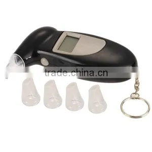 Portable High Precision Digital Display Wine Alcohol Breath Tester With LCD Clock SV023291 thumbnail-5