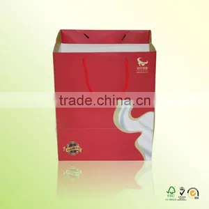 2014 New Luxury Shopping Paper Bag for Cloth thumbnail-1