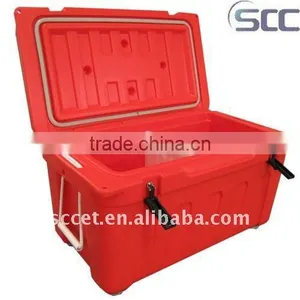 60L Plastic Ice Cooler Chest thumbnail-1