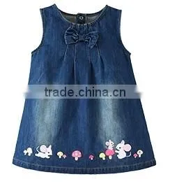2015 LATEST DESIGN School Girl Jeans Skirt thumbnail-6