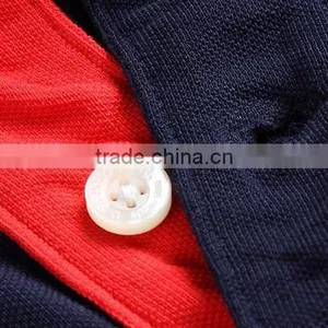 Wholesale China Mens Bulk Plain Color 100% Cotton Polo Shirts thumbnail-3