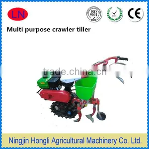 Multi Purpose Crawler Power Tiller With Kinds of Implements thumbnail-1