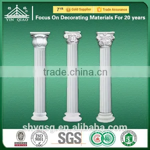 Roman Column/ Gypsum of Paris/Fiberglass Reforced Gypsum Pillars thumbnail-1