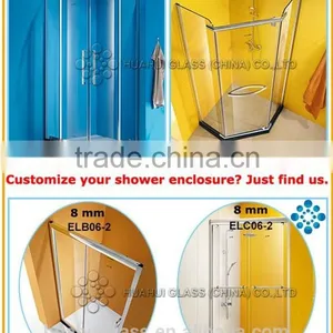 2015 High Quality Corner Pannel Glass Shower Door thumbnail-4