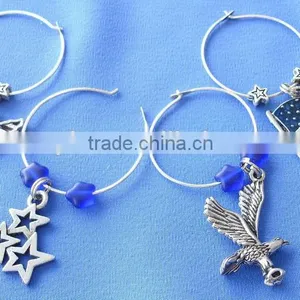 US Design Party Wine Charm Glass Charms thumbnail-1