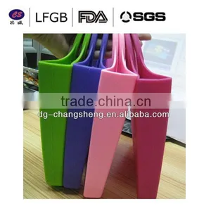2015 New Style Hot Sale Silicone Cool Bags for Girls / Mini Cute Silicone Beach Bag for Young Lady thumbnail-1