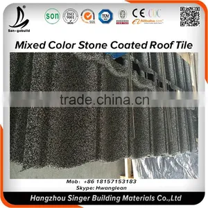 Lightweight Corrugated Metal Roofing Tiles Price/stone Coated Metal Roofing Tiles Price. thumbnail-6