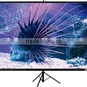 120 Inch Matte White Tripod Screen/Floor Stand Projector Screen/Portable Tripod Screen thumbnail-2