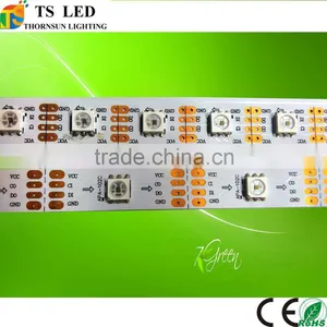 Smd 5050 60 Led Full Color Flex Strip Rgb With Apa102c thumbnail-1