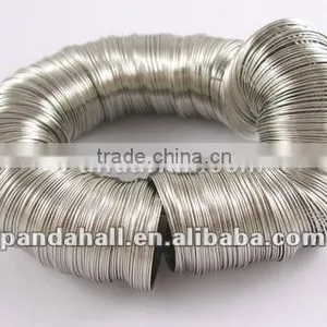 Steel Memory Wire for Bracelets, Stringing Materials(MW2.8cm) thumbnail-1