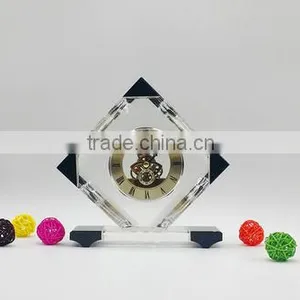 Crystal Table Clock for Souvenir Gifts thumbnail-4