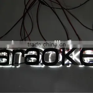 Halo Lighting Backlit LED Advertising Metal Stainless Steel Letter Sign thumbnail-2