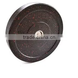 Hot Selling Hi-temp Pound Hamper Plates/olympic Solid Rubber Bumper Weight Plate/crossfit Barbell Supplier's Choice thumbnail-1