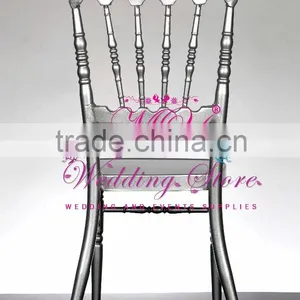 Wedding Wooden Napoleon Chair Stackable Commercial Chair thumbnail-3