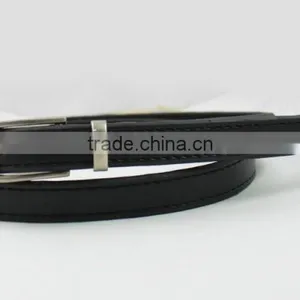 2015 New Design Fashion Belts for Black Lady Skinny PU Belts With Fashion Buckles thumbnail-4
