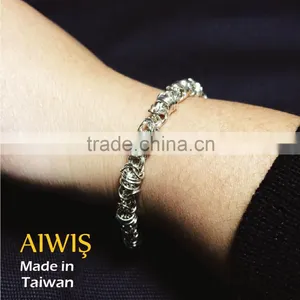 Women Jewel Silver 925 Couple Bangles and Bracelets thumbnail-4