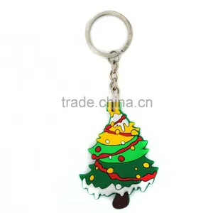 PVC Christmas Key Chain/Christmas Tree Key Chain/Santa Claus Key Chain thumbnail-3