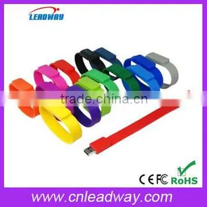 Bulk Purchasing Website Silicone Wristband USB Flash Drive With Printable Promotional Products thumbnail-5