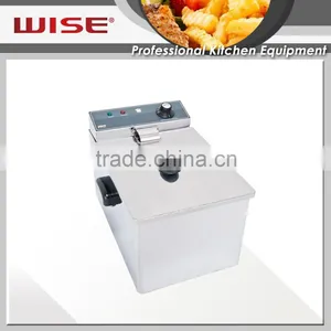 Commercial Electric Stainless Steel Countertop Deep Fryer 8L Mechanical Type thumbnail-1