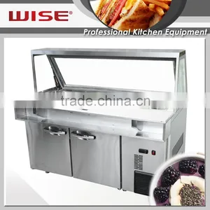 Most Popular Durable Blue Ray Sandwich Prep Table for Salad For Commercial Use thumbnail-2