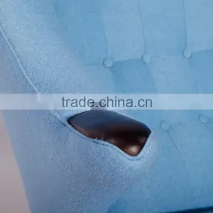 China Factory Supply Designer Furniture Hans Wegner Papa Bear Chair thumbnail-5