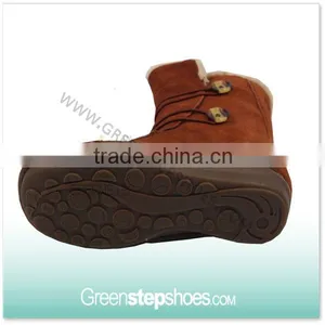 Suede Leather Ankle New Style Ladies Fashion Winter Boot thumbnail-5