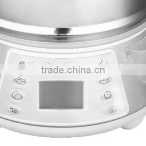 Large Stainless Steel Digital Food Steamer XJ-7K118 thumbnail-2