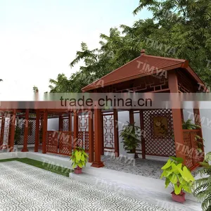 Outdoor Aluminum Frame Doubl Layer Portable Gazebo thumbnail-1