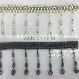 2015 New Design 13cm Long Crystal Curtain Lace, Shining Crystal, Accessories thumbnail-2